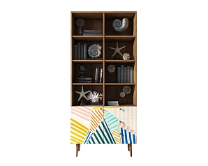 купить красивый Стеллаж на комоде "Berber" принт 42 арт BB44/Print_42 в интернет-магазине