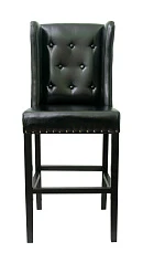 Дизайнерский барный стул Skipton Black в интерьере