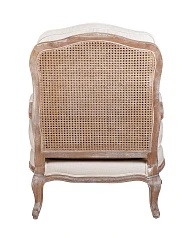 фото Мягкое полукресло с подлокотниками Niro Rattan Beige в интерьере