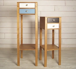 купить красивые Деревянная низкая консоль "Aquarelle" арт RE-03 в интернет-магазине