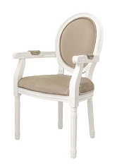 фото Мягкий стул с подлокотниками Volker Arm Taupe