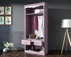 купить стильный Шкаф-прихожая Leontina Lavanda открытая арт ST9360L в интернет-магазине