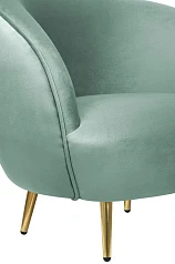 заказать стильное Мягкое кресло для гостиниц Small Benee Green
