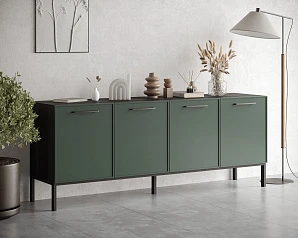 купить Комод с четырьмя дверками "Nicole" арт NEM01G