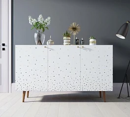 красивые Комод "Berber" три дверки 15 принт арт BB01/Print_15 на заказ