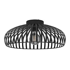 купить красивые 900721 Потолочный светильник MOGANO 3, 1X40W (E27), H180, ?430, сталь, черный