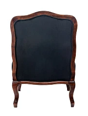 Полукресло в стиле модерн Nitro Button черное