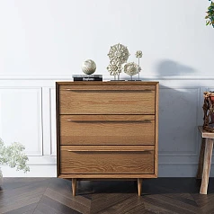 фото Комод в Скандинавском стиле "Bruni" на три ящика арт BR07