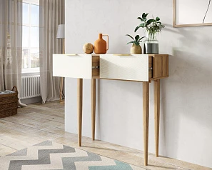 купить стильные Консоль с двумя ящиками "Line" LN16/GR1/beige
