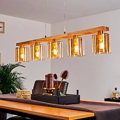 Подвесной потолочный светильник (люстра) CASTRALVO в интерьере