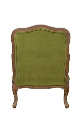 фото Мягкое полукресло с подлокотниками Nitro Green в интерьере