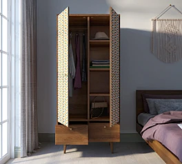 заказать стильные Шкаф двухстворчатый "Berber" принт 23 арт BB16/Print_23