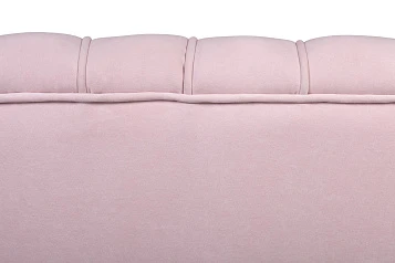 купить Диван ракушка Pearl Double Pink на черных ножках