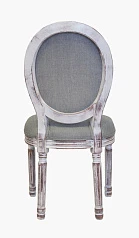 фото Дизайнерский обеденный стул модерн Volker Old Grey в интерьере