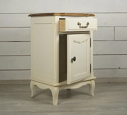 купить Прикроватная тумба "Leontina" с ящиком и дверцей арт ST9323 в интернет-магазине