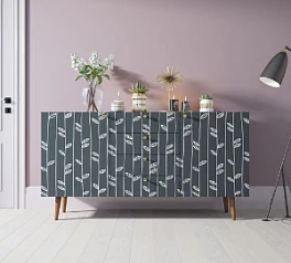 заказать стильные Комод "Berber" с ящиками 18 принт арт BB14/Print_18