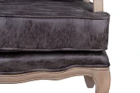 Мягкое полукресло с подлокотниками Nitro Brown V2 в интерьере