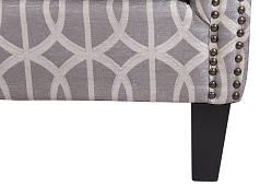 стильное Мягкое полукресло с подлокотниками Scott Grey