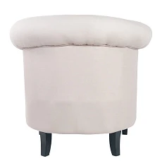 Низкое кресло Swaun Beige в интерьере