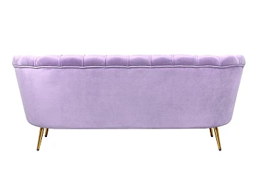 фото Диван ракушка для гостиниц Pearl Triple Purple в интерьере