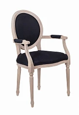 Мягкий стул с подлокотниками Delo Arm Black в интернет-магазине