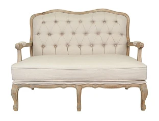 Прямой диван модерн Yareli цвет бежевый