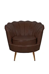 Низкое кресло ракушка Pearl Brown V2