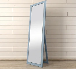 купить стильное Напольное зеркало "Rome" голубое арт 201-05BL