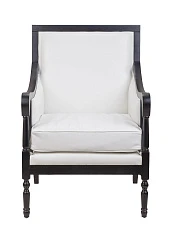 заказать стильное Классическое американское кресло Colin White Leather
