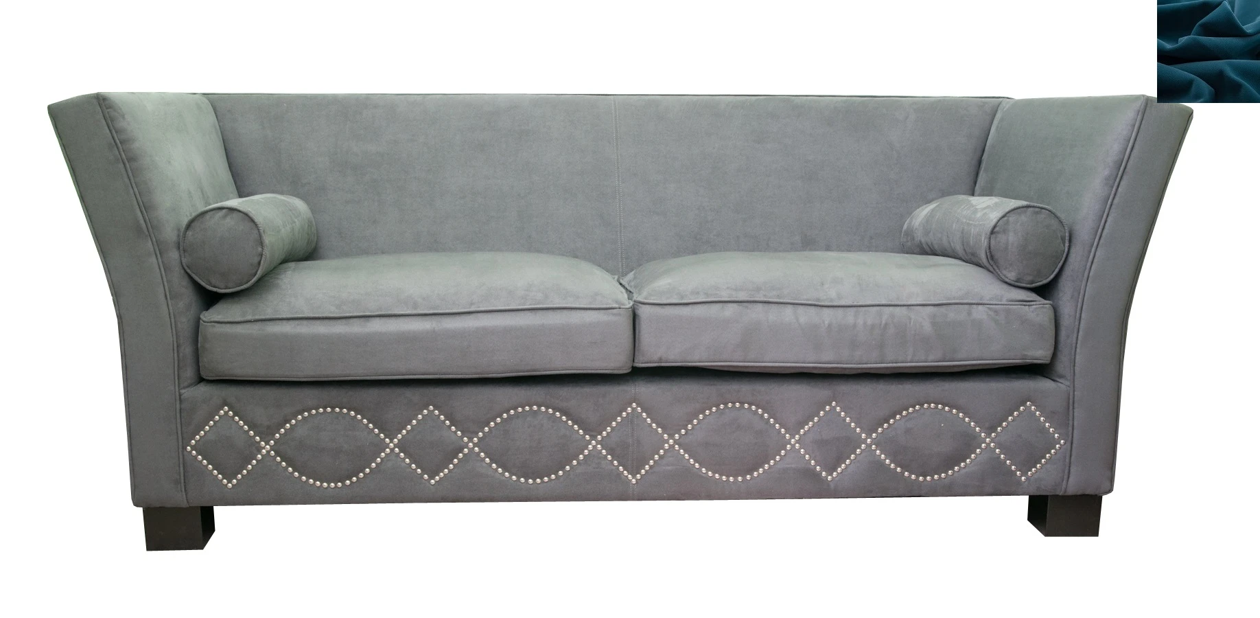 купить красивый Диван арт-деко Volte Blue цвет синий