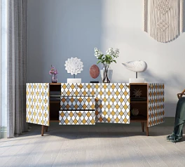 купить красивые Комод "Berber" удлиненный принт 22 арт BB11/Print_22 в интернет-магазине