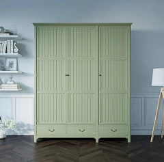 Трехстворчатый шкаф "Olivia" арт GA2004/3 в интерьере