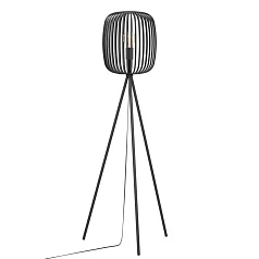 купить 900522 Торшер ROMAZZINA, 1x40W, E27, H1405, ?325, основание: ?630, сталь, черный в интернет-магазине