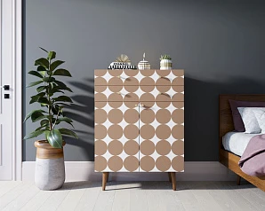 стильные Комод "Berber" большой принт 17 арт BB12/Print_17