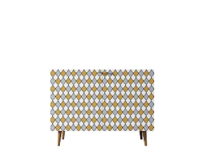 красивые Комод "Berber" две дверки 22 принт арт BB04/Print_22 на заказ