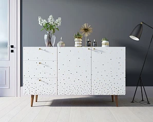 заказать Комод "Berber" с двумя дверками и ящиками принт 15 арт BB17/Print_15