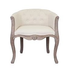 стильное Низкое кресло ретро Kandy Beige