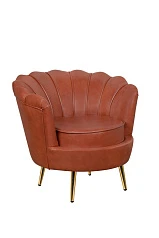 заказать Низкое кресло ракушка Pearl Brown