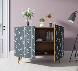 купить красивые Комод "Berber" две дверки 18 принт арт BB04/Print_18