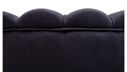 купить Кресло с пуфом ракушка Pearl Black