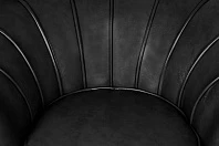 красивое Низкое кресло ракушка Pearl Black V2 в интернет-магазине