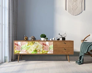 фото Комод "Berber" два ящика и две дверки 29 принт арт BB27/Print_29