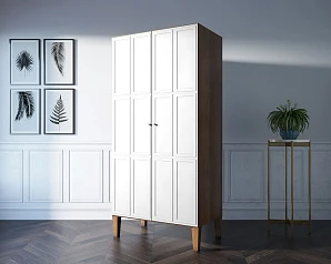 Шкаф "Andersen" двухстворчатый арт AN09WH в интерьере