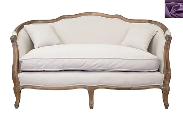 заказать Диван ампир Darcy 2 фиолетовый в интернет-магазине