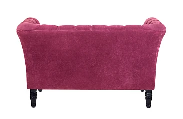 Дизайнерский двухместный диван Dalena Violet на заказ в интернет-магазине