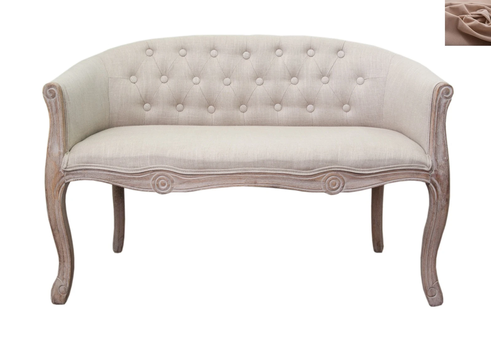 стильный Дизайнерский двухместный диван Kandy Double Mocca цвет коричневый