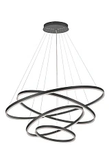 Люстра Orblaze 4 rings 1000 black в интернет-магазине