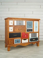 купить Комод "Gouache Birch"  темный арт M10594ETG/1 в интернет-магазине