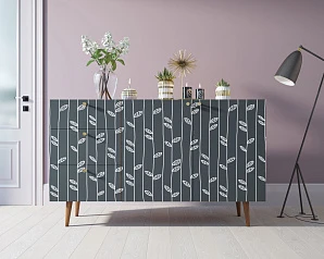 фото Комод "Berber" с двумя дверками и ящиками принт 18 арт BB17/Print_18