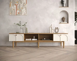 Комод под TV с двумя ящиками "Arka" AR08 в интерьере